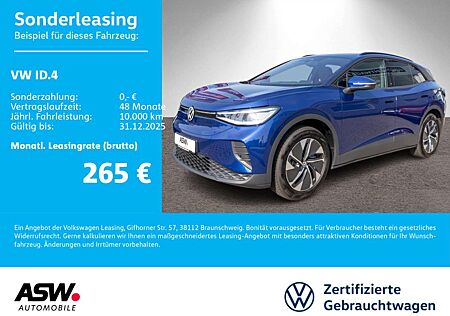 VW ID.4 Volkswagen Pure LED Navi Wärmepumpe ACC PDC SHZ