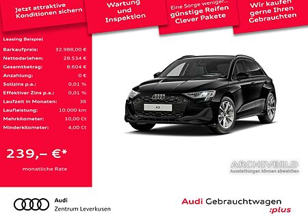 Audi A3 Sportback 30 TFSI LED HUD SHZ NAVI PDC B&O