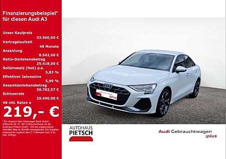 Audi A3 Limo 30 TFSI S-Line LED NAVI RFK VC