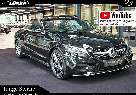 Mercedes-Benz C 220 d Cabrio AMG Line AHK Holz Esche AIRCAP