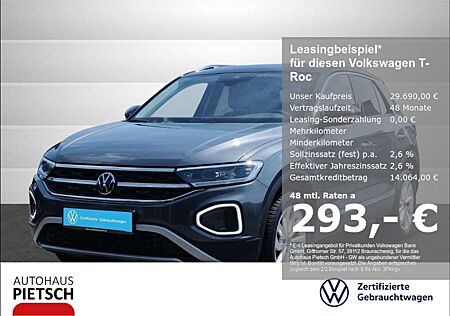 VW T-Roc Volkswagen 1.5 TSI Style AHK Navi VC LED ACC