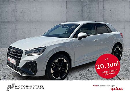 Audi Q2 30 TDI S-LINE LED+PDC+GRA+SHZ+18"LM+VC