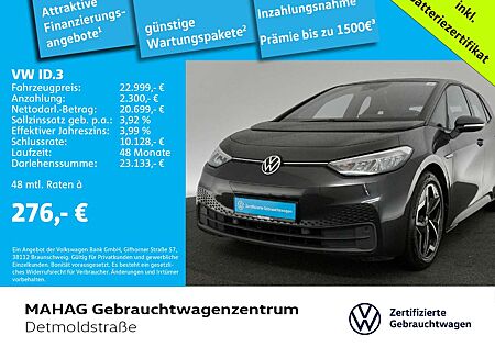 VW ID.3 Volkswagen Pro S Wärmepumpe LED NaviPro ParkPilot Rear