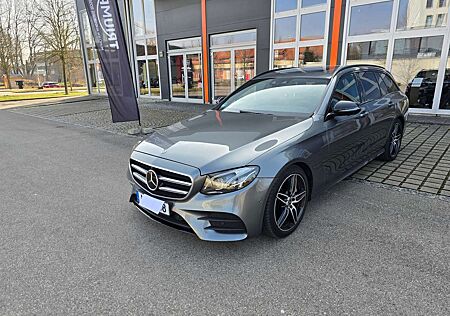 Mercedes-Benz E 350 *AMG Line*-Leder-SSD-AHK-Night-LED-Park Paket-19 Zoll
