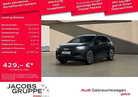 Audi Q4 e-tron 55 Black/Wärmepumpe/HuD/S-Sitze/AHK/20Zoll