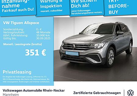 VW Tiguan Allspace Volkswagen 1.5 TSI Life DSG 7-Sitzer Navi A
