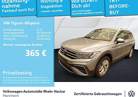 VW Tiguan Allspace Volkswagen 1.5 TSI Life DSG 7-Sitzer Navi A