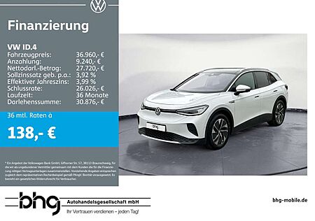 VW ID.4 Volkswagen Pro IQ Light, 19 Zoll Räder