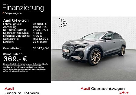 Audi Q4 e-tron 35 S line edition one*Sonos*AR-HUD*Pan