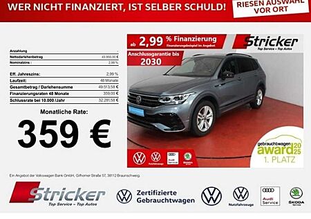 VW Tiguan Allspace Volkswagen R-Line 2.0 TDI DSG 4M 359,-ohne Anzahlung AHK Kam