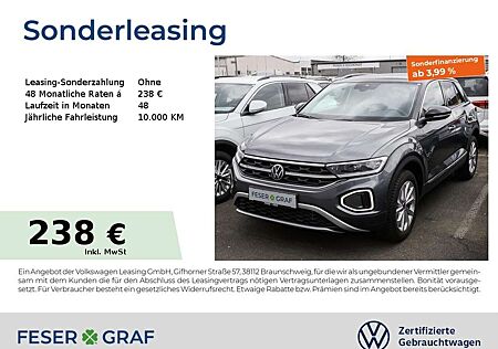 VW T-Roc Volkswagen Style 1.5 TSI DSG Navi AHK LED SiHz DigiCockpit