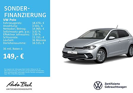 VW Polo Volkswagen 1.0 TSI Style, Navi, LED-Matrix, Park Assis