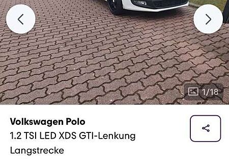 Volkswagen Polo 1.2 TSI Polo 6R Langstrecke LED xds Gti-Lenkung