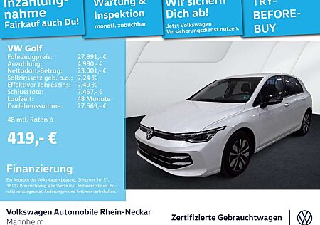 VW Golf Volkswagen VIII 2.0 TDI GOAL DSG Navi AHK Kamera uvm