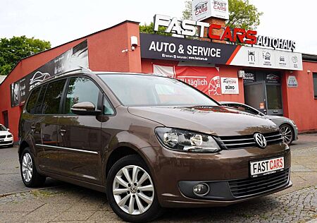 VW Touran Volkswagen Highline DSG 7-Sitzer Tempomat SHZ PDC!