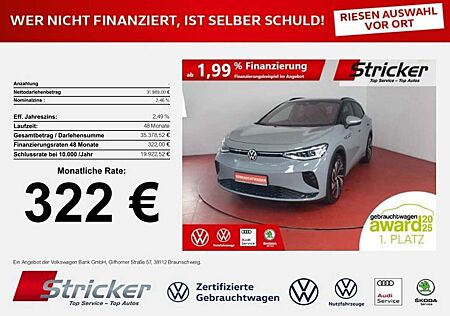 VW ID.4 Volkswagen GTX 220/77 322,-ohne Anzahlung Kamera ACC Navi