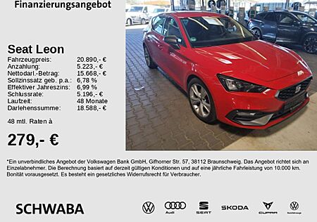 Seat Leon FR 1.5 TSI *LED*VIRTUAL*NAVI*GRA*17"*