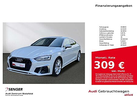 Audi A5 Sportback S line business 40 TDI MMI LED