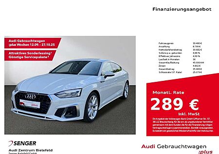 Audi A5 Sportback S line business 40 TDI MMI LED