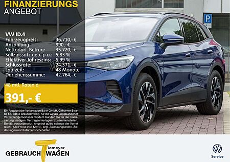 VW ID.4 Volkswagen PRO 286PS WÄRMEPUMPE AHK KAMERA LM19