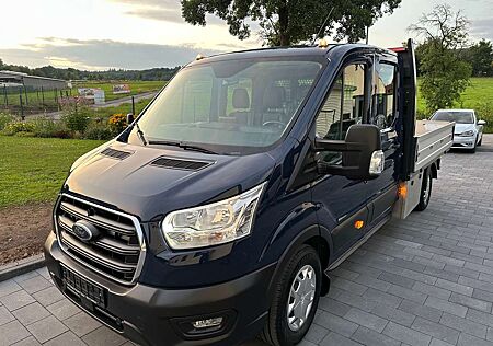 Ford Transit 350 L3 Doppelkabine 7 Sitze AHK Klima Navi Leder