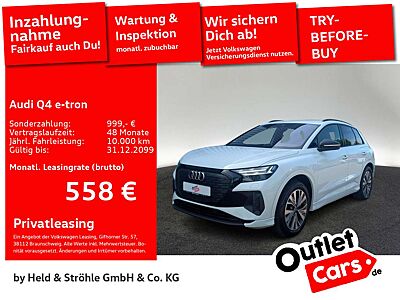 Audi Q4 e-tron 55 qu S-Line Black AHK SONOS KAM WÄPU
