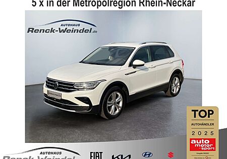 VW Tiguan Volkswagen Elegance 2.0 TDI Klima Navi LED Rückfahrkam. Kurve