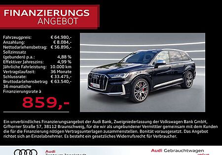 Audi SQ7 TFSI MATRIX STHZG Pano AHK ACC HuD B&O 22"