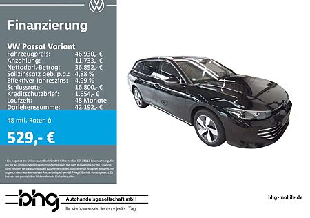 VW Passat Variant Volkswagen 2.0 TDI SCR 4Motion DSG Elegance