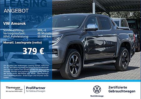 VW Amarok Volkswagen V6 STYLE 360 STD.HZ LEDER AHK ACC HK