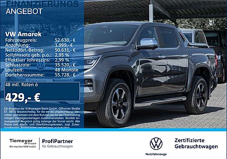 VW Amarok Volkswagen V6 STYLE 360 STD.HZ LEDER AHK ACC HK