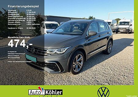 VW Tiguan Volkswagen R-Line TSi Lederausstattung Vienna Matrix
