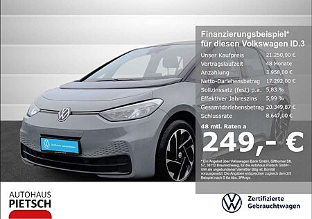 VW ID.3 Volkswagen Pro Life 58 kWh LED ACC Navi AppConnect