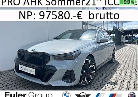 BMW i5 eDrive40 M-Sport PRO AHK Sommer21'' ICONIC B/W Pan
