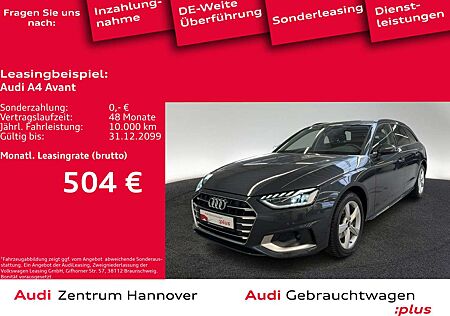 Audi A4 Advanced 35 TFSI Kamera Navi AHK LED