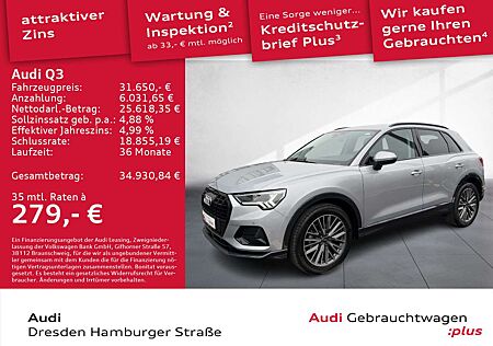 Audi Q3 advanced 35 TFSI S tronic AHZV