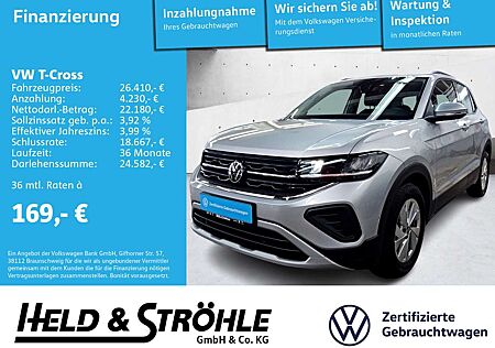 VW T-Cross Volkswagen Life 1.5 TSI DSG LED NAV PARKLENK ACC