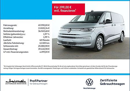 VW T7 Multivan Volkswagen Style lang 2.0 TDI DSG LED PANO STNDHZG