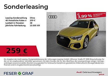 Audi A3 S line 35 TFSI S AHK/LED