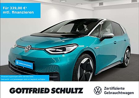 VW ID.3 Volkswagen Pro Performance 1st Max IQ.Light NAV PAN HUD