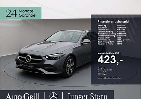 Mercedes-Benz C 200 d Avantgarde RüKamera AHK Totw+Spur MBUX