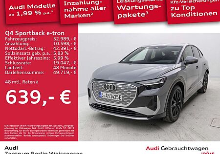 Audi Q4 e-tron Q4 Sportback 45 e-tron*S-LINE*MATRIX*AHK*NAV*360