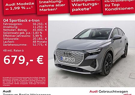 Audi Q4 e-tron Q4 Sportback 45 e-tron*S-LINE*MATRIX*AHK*NAV*360