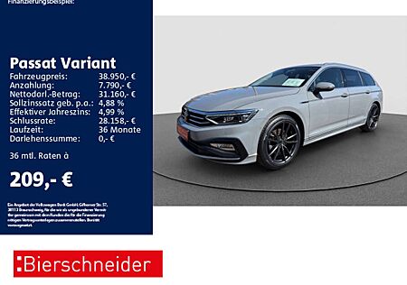 VW Passat Variant Volkswagen 2.0 TDI DSG 4Mo R-Line 19 AHK PAN