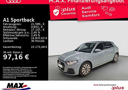 Audi A1 25 TFSI ADVANCED VCP+DAB+EPH+USB+AL