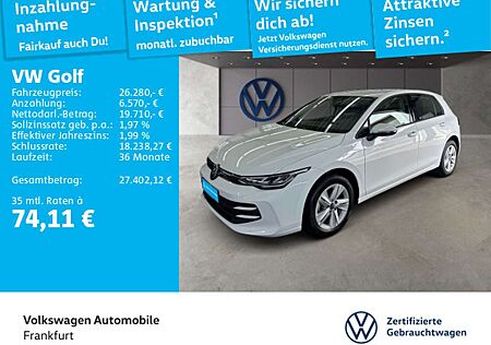 VW Golf Volkswagen VIII 1.5 eTSI DSG Life Navi LED DAB+ FrontA