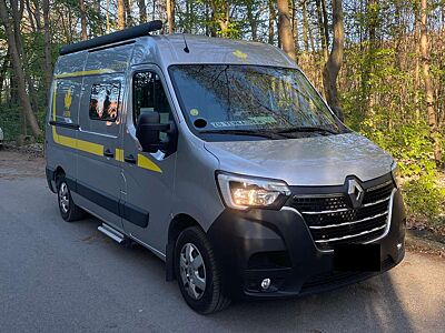 Renault Master Ahorn Van 550 Sun Edition - Camping / Camper / Van / Wohnmobil / WoMo-Zulassung mit Solar, Markise, WC und Küche