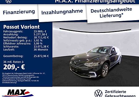 VW Passat Variant Volkswagen GTE 1.4 TSI DSG +NAVI+KAMERA+ACC+