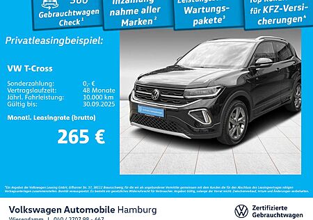 VW T-Cross Volkswagen 1.0 TSI DSG R-Line Kamera Klima LED Navi