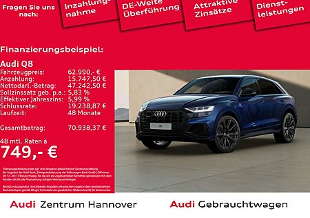 Audi Q8 55 TFSI quattro HD Matrix AHK B&O Luft Kamera